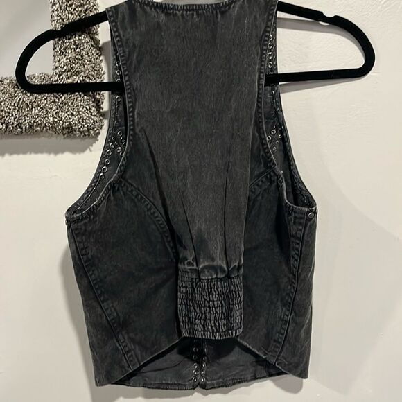 Free People NWOT Tell Me about It Vest - med - Picture 3 of 11
